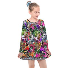 Image 2 Kids  Long Sleeve Dress by TajahOlsonDesigns