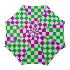 Checkerboard Again 1 Golf Umbrellas by impacteesstreetwearseven