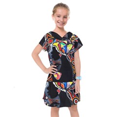 Design 3 Kids  Drop Waist Dress by TajahOlsonDesigns