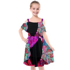 Pattern 4 Kids  Cut Out Shoulders Chiffon Dress