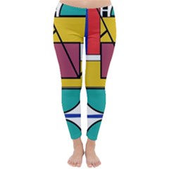 Design 10 Classic Winter Leggings by TajahOlsonDesigns