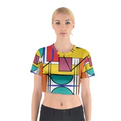 Design 10 Cotton Crop Top by TajahOlsonDesigns