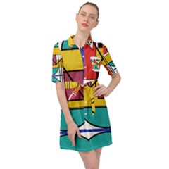 Design 10 Belted Shirt Dress