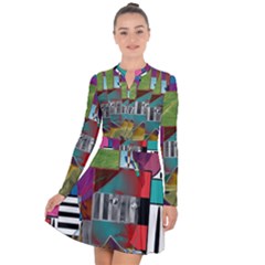 Image 8 Long Sleeve Panel Dress by TajahOlsonDesigns