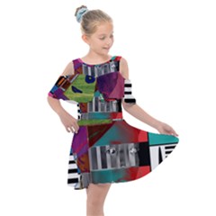 Image 8 Kids  Shoulder Cutout Chiffon Dress by TajahOlsonDesigns