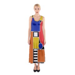 Tajah Olson Designs Sleeveless Maxi Dress by TajahOlsonDesigns