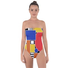 Tajah Olson Designs Tie Back One Piece Swimsuit by TajahOlsonDesigns