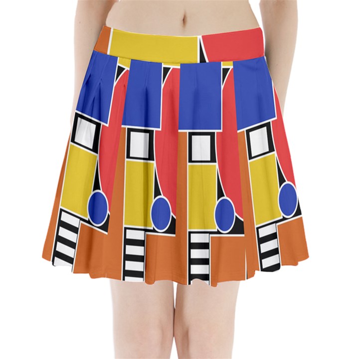 Tajah Olson Designs Pleated Mini Skirt