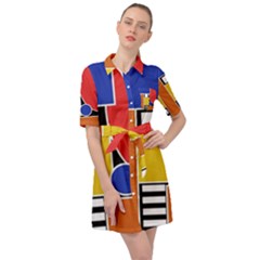 Tajah Olson Designs Belted Shirt Dress by TajahOlsonDesigns