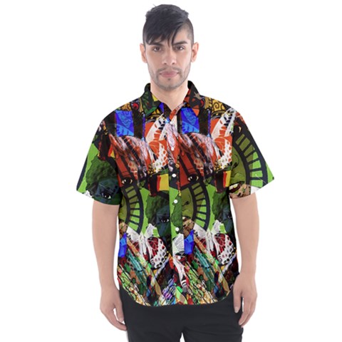 Design 4 Men s Short Sleeve Shirt by TajahOlsonDesigns