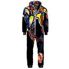 Tajah Olson Designs  Hooded Jumpsuit (men)  by TajahOlsonDesigns