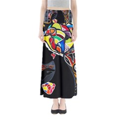 Tajah Olson Designs  Full Length Maxi Skirt by TajahOlsonDesigns