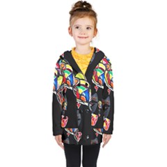 Tajah Olson Designs  Kids  Double Breasted Button Coat by TajahOlsonDesigns