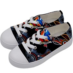 Tajah Olson Designs  Kids  Low Top Canvas Sneakers by TajahOlsonDesigns