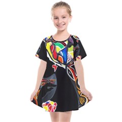 Tajah Olson Designs  Kids  Smock Dress by TajahOlsonDesigns