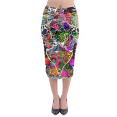 Design 2 Midi Pencil Skirt by TajahOlsonDesigns