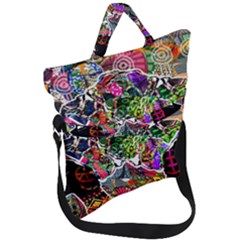 Design 2 Fold Over Handle Tote Bag by TajahOlsonDesigns