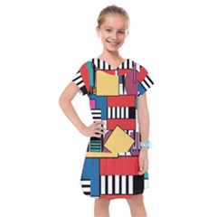 Tajah Olson Designs  Kids  Drop Waist Dress by TajahOlsonDesigns