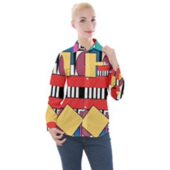 Tajah Olson Designs  Women s Long Sleeve Pocket Shirt