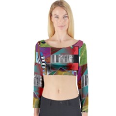 Image 8 Long Sleeve Crop Top by TajahOlsonDesigns