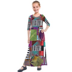 Image 8 Kids  Quarter Sleeve Maxi Dress by TajahOlsonDesigns