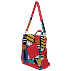 Design 9 Crossbody Backpack by TajahOlsonDesigns