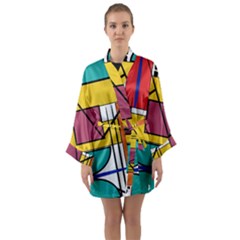 Design 10 Long Sleeve Kimono Robe by TajahOlsonDesigns