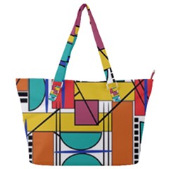 Design 10 Full Print Shoulder Bag by TajahOlsonDesigns