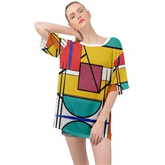 Design 10 Oversized Chiffon Top