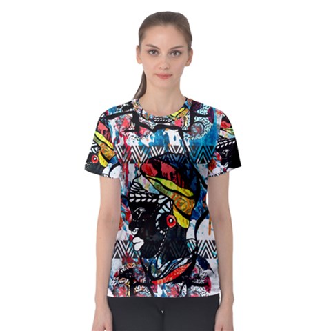 Tajah Olson Designs  Women s Sport Mesh Tee by TajahOlsonDesigns