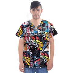 Tajah Olson Designs  Men s V-neck Scrub Top