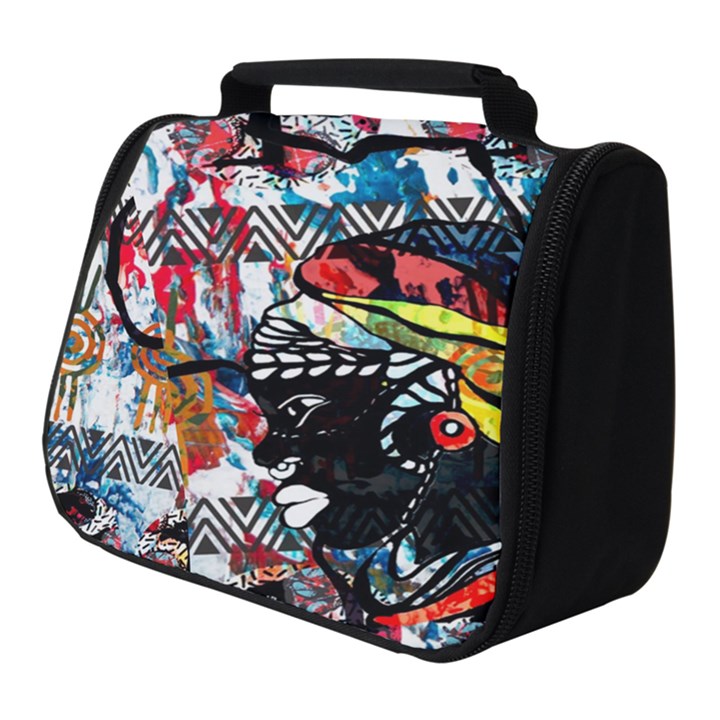 Tajah Olson Designs. Full Print Travel Pouch (Small)