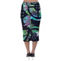 Design 11 Velvet Midi Pencil Skirt View2