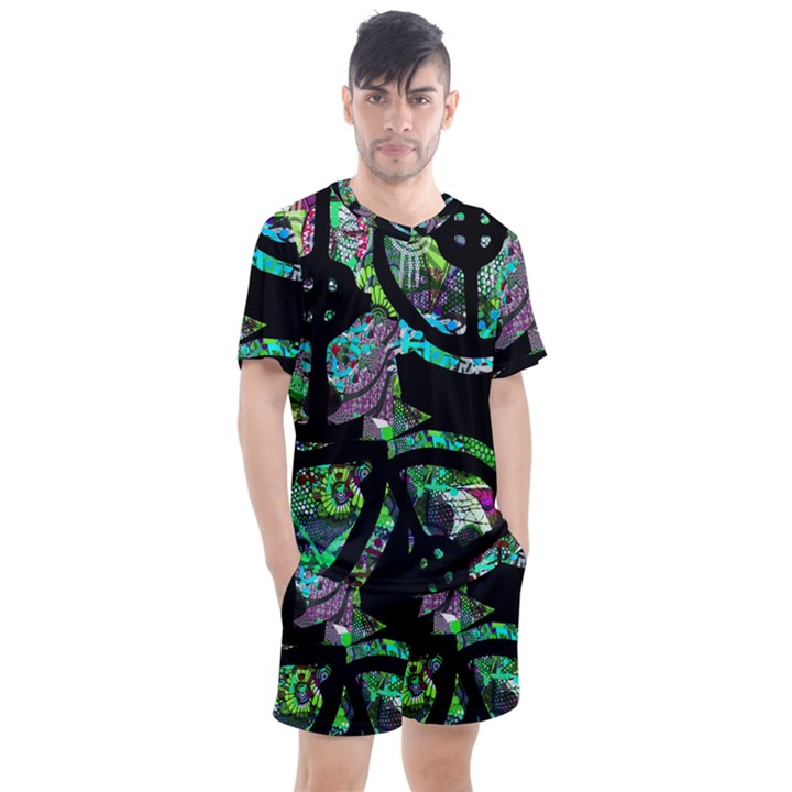 Design 11 Men s Mesh Tee and Shorts Set