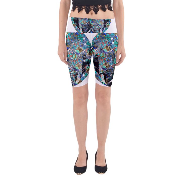 Design 12 Yoga Cropped Leggings