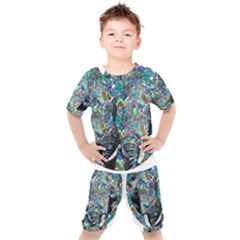 Design 12 Kids  Tee And Shorts Set by TajahOlsonDesigns