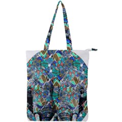 Design 12 Double Zip Up Tote Bag