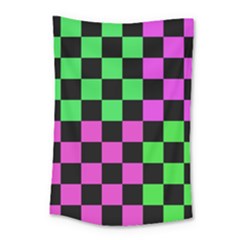 Checkerboard Again 1a Small Tapestry by impacteesstreetwearseven