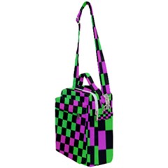 Checkerboard Again 1a Crossbody Day Bag by impacteesstreetwearseven