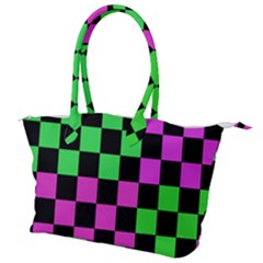 Checkerboard Again 1a Canvas Shoulder Bag by impacteesstreetwearseven