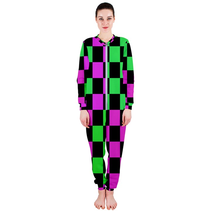 Checkerboard Again 1a OnePiece Jumpsuit (Ladies) 