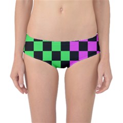 Checkerboard Again 1a Classic Bikini Bottoms by impacteesstreetwearseven