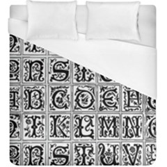 Abc 1 Duvet Cover (king Size) by ArtworkByPatrick