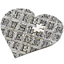 Abc 1 Wooden Puzzle Heart View2