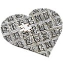 Abc 1 Wooden Puzzle Heart View3