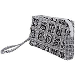 Abc 1 Wristlet Pouch Bag (small)