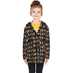 Butterfly Kids  Double Breasted Button Coat by ArtworkByPatrick