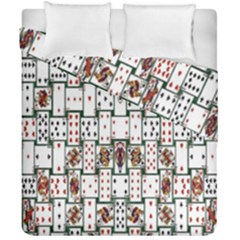 Cards Duvet Cover Double Side (california King Size) by ArtworkByPatrick