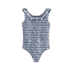 Code Kids  Frill Swimsuit by ArtworkByPatrick