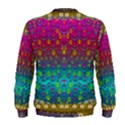 Signs Of Peace  In A Amazing Floral Gold Landscape Men s Sweatshirt View2